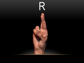 American sign language handshapes and abc's | PPTX