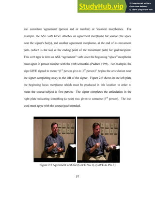 American Sign Language Verb Categories Within Constructed Action | PDF