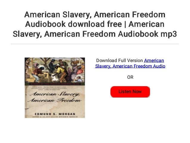 american slavery american freedom the ordeal of colonial virginia american slavery american freedom the ordeal of colonial virginia