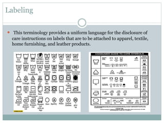 Uniform Labelling American society for testing and materials(astm) | PPTX