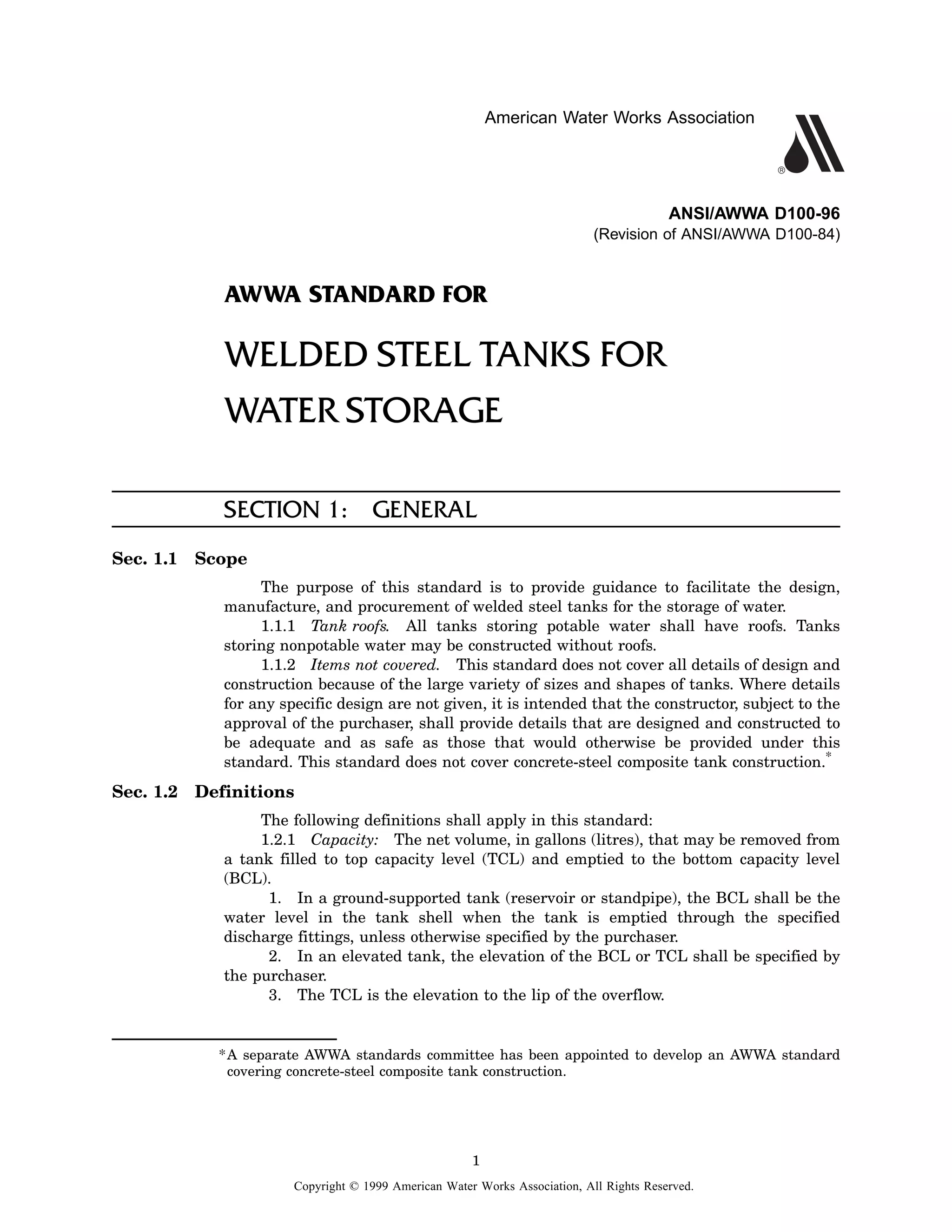 Awwa Standards.pdf American water works_association_america | PDF