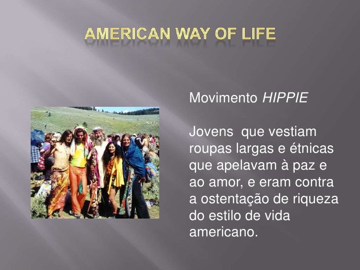 Way Of Life In America American way of life