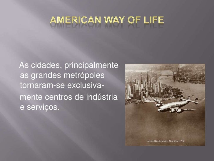 American way of life
