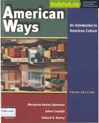 American Ways - An Introducation To American Culture.PDF