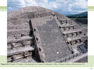 Figure 14-5 Detail of Temple of Quetzalcóatl, the Citadel, Teotihuacán, Valley of Mexico, Mexico, third century CE.

                                                                                                                      10
 