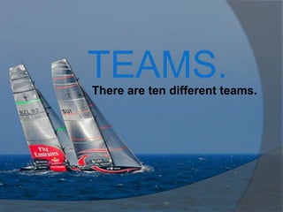 TEAMS.
There are ten different teams.
 