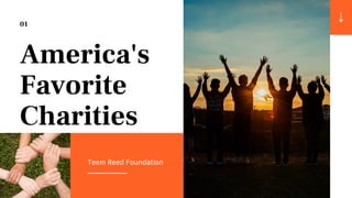 Teem Reed Foundation
America's
Favorite
Charities
01
 
