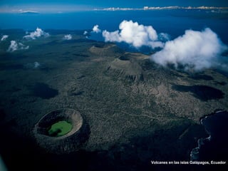 Volcanes en las islas Galápagos, Ecuador 