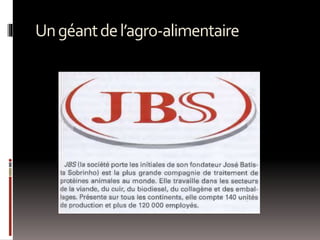 Ungéantdel’agro-alimentaire
 