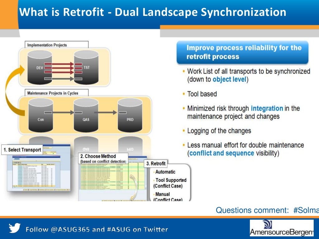 SAP ChaRM and Retrofit