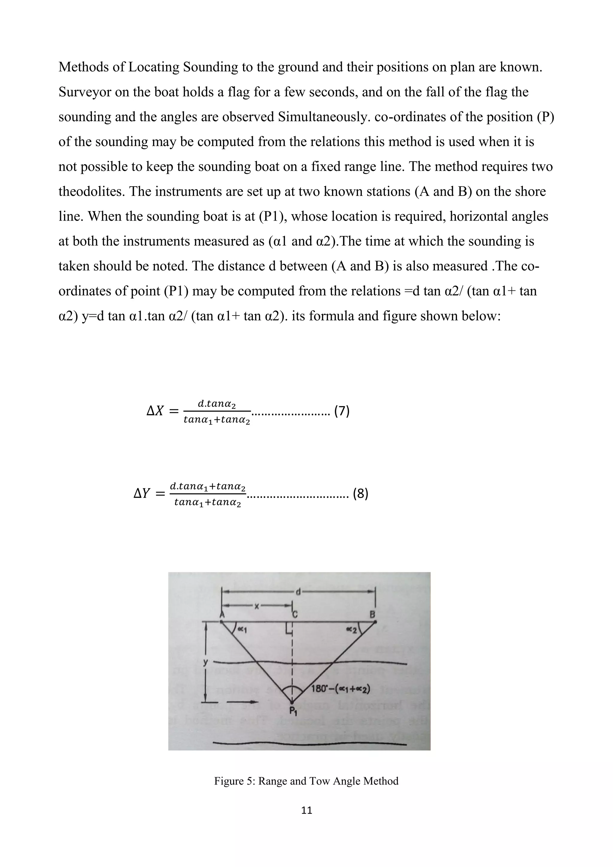 Methods of Shore Observations for Horizontal position Fixing | PDF ...