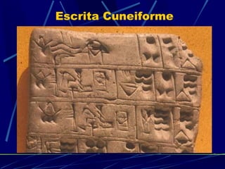 Escrita Cuneiforme
 