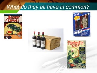 What do they all have in common? 