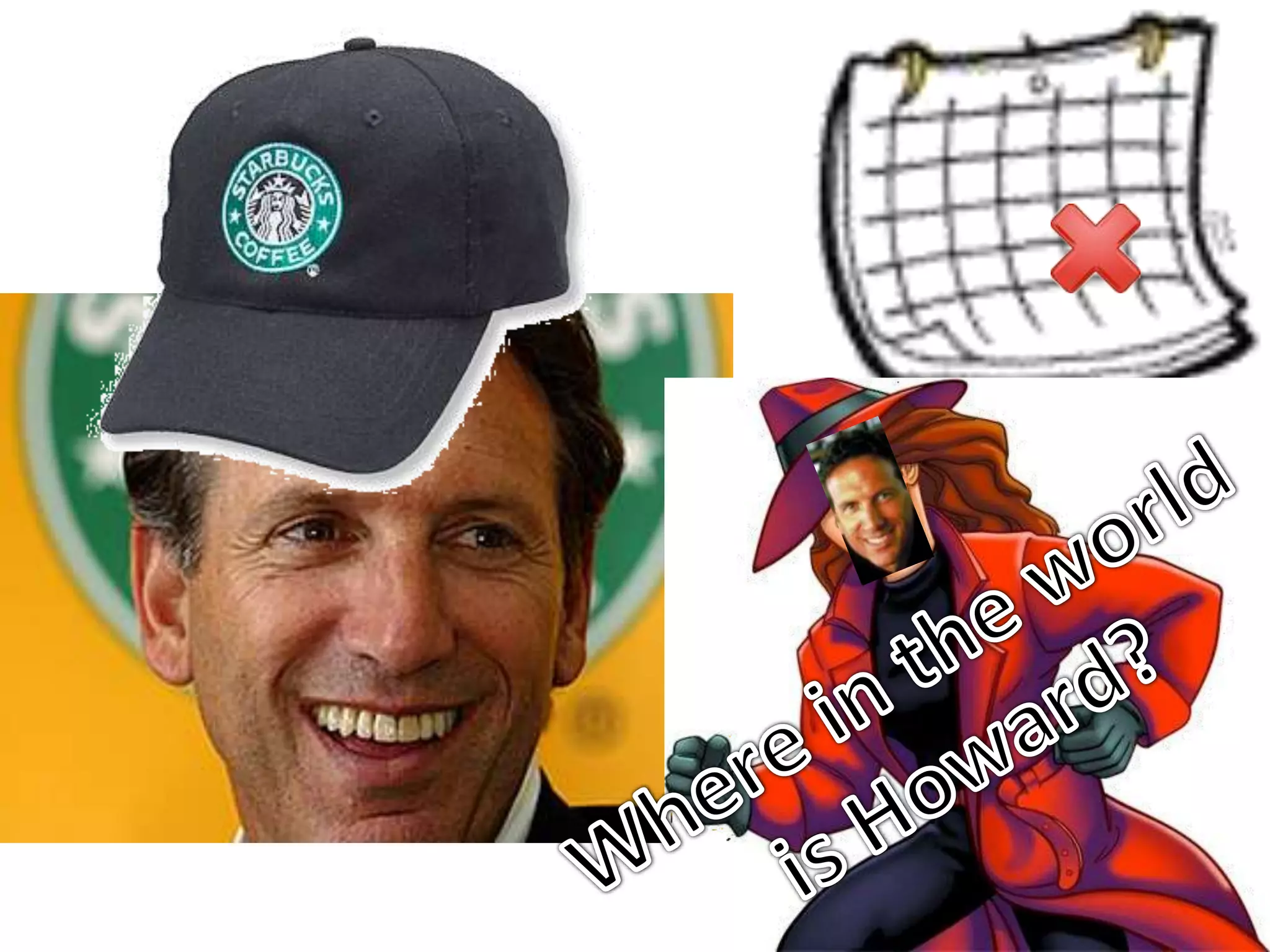 Where in the world is Howard?