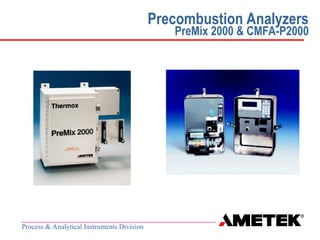 Ametek O2 Analyzer Ametek Oxygen Analysers Presentation o Oxygen analysers | PPT