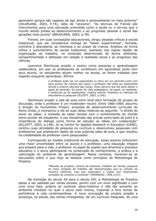 A metodologia de_projetos_como_recurso_de_ensino | PDF