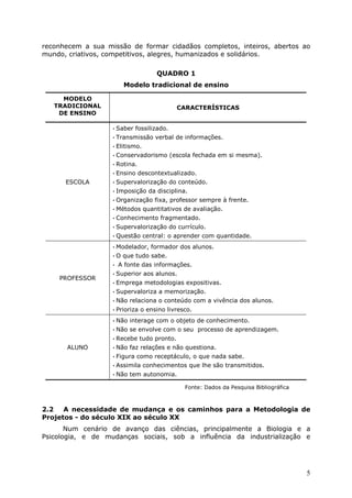 A metodologia de_projetos_como_recurso_de_ensino | PDF