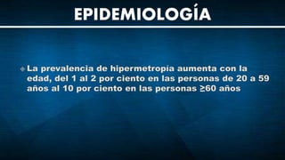 EPIDEMIOLOGÍA
 