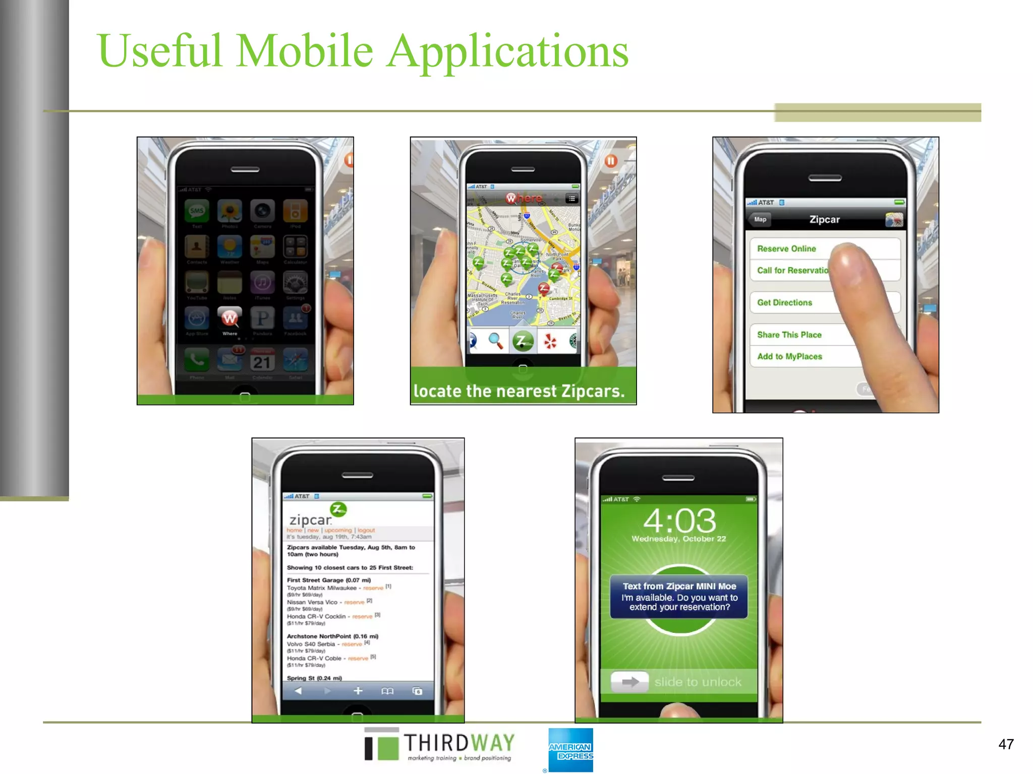 Useful Mobile Applications 