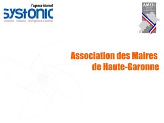 Association des Maires  de Haute-Garonne 