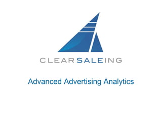 Advanced Advertising Analytics 