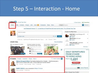 Step 5 – Interaction - Home
 