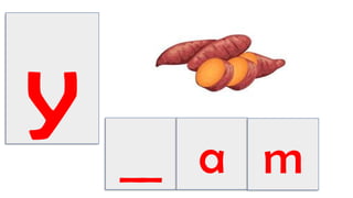 am word family - reading word for kindergarten students | PPTX