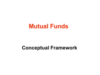 Basic Of Mutual Fund | PPT