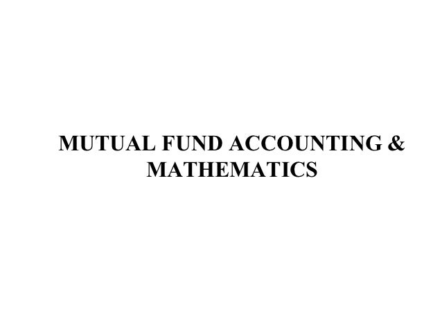 mutual fund accounting