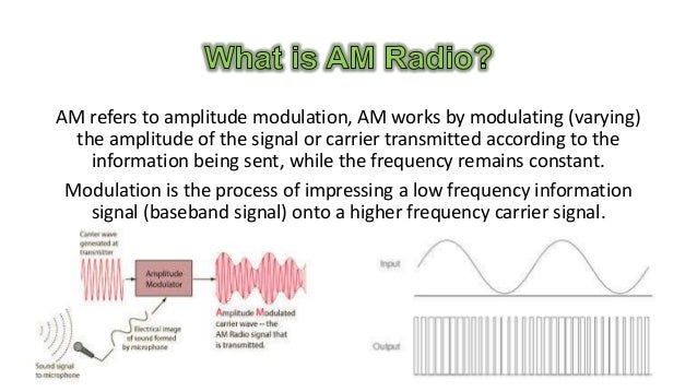 am fm radio broadcasts fm works