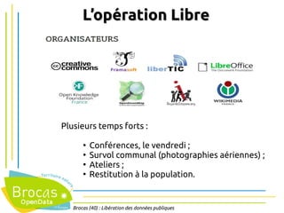 Présentation Brocas Open Data - Congrès Association des Maires de France 