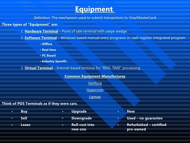 equipment buy lease vs office Credit Overview Processing Card