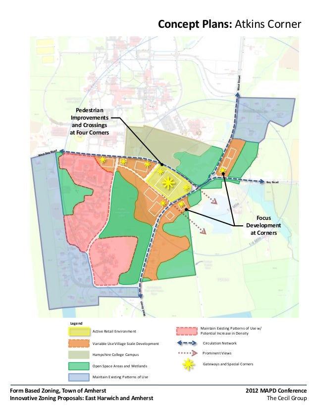 Innovative Zoning Proposals East Harwich and Amherst