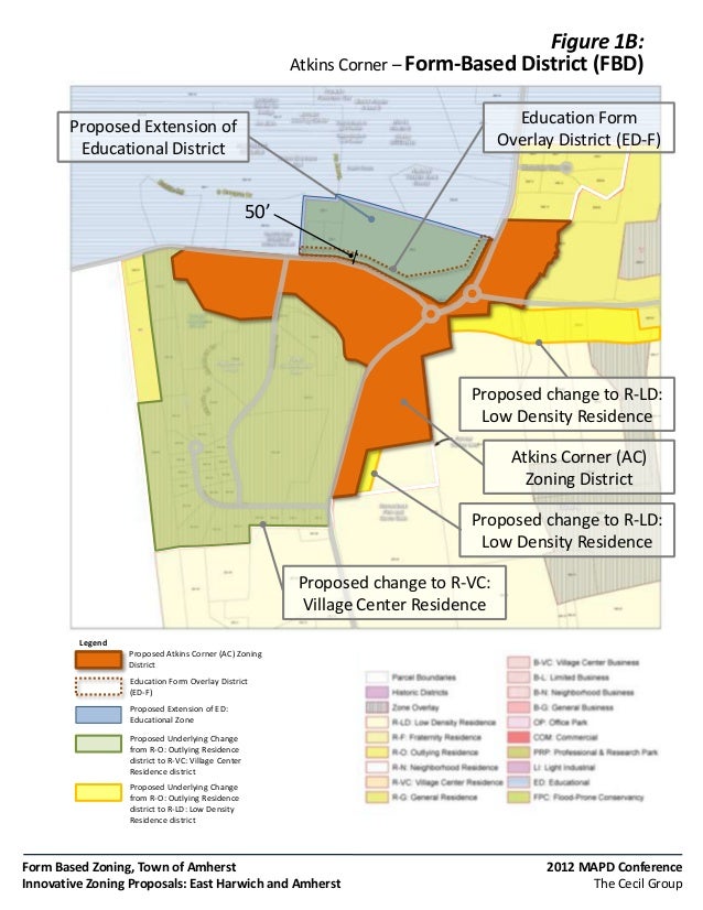 Innovative Zoning Proposals East Harwich and Amherst