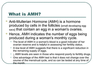 Amh test | PPT