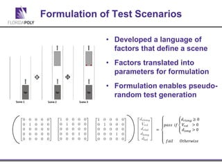 Autonomous Vehicle Testing and Validation at AMI | PDF