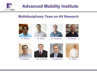 Autonomous Vehicle Testing and Validation at AMI | PDF
