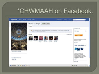 *CHWMAAH on Facebook.