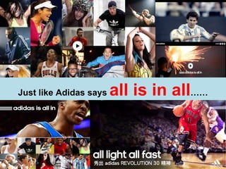 Just like Adidas says  all is in all …… 