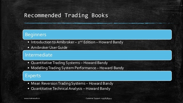 Modeling trading system performance howard bandy