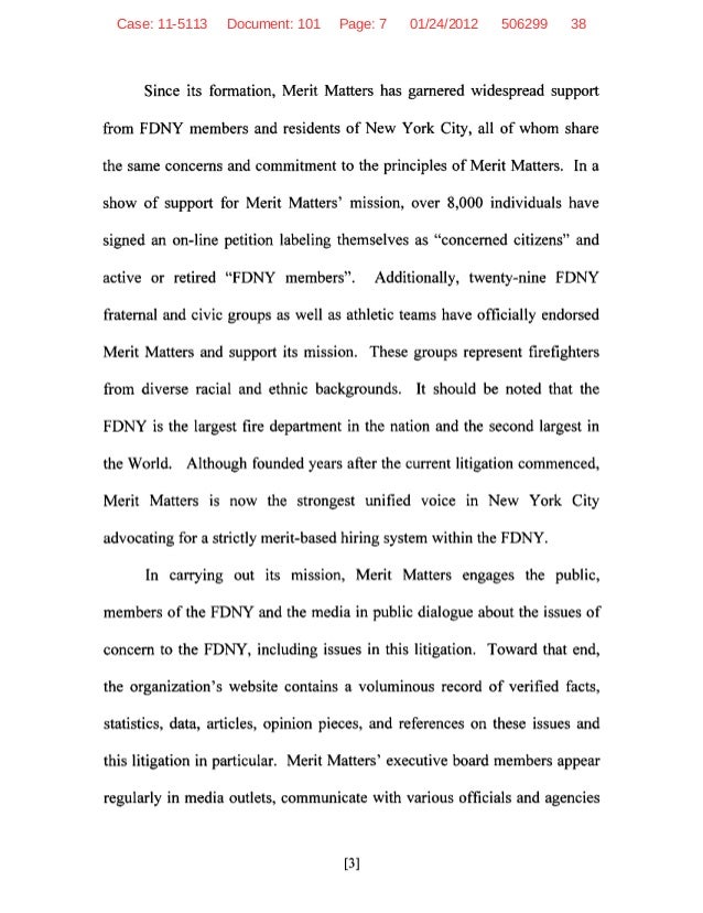 Amicus Brief For Merit Matters