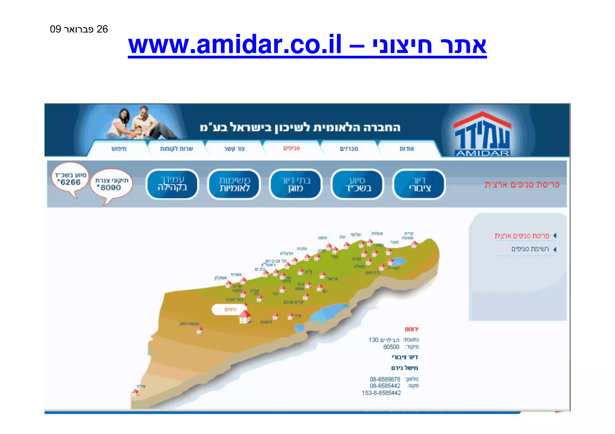 Amidar Housing - Web Sphere Portal