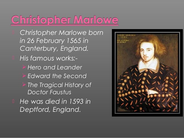 fall of dr faustus christopher marlowe famous works