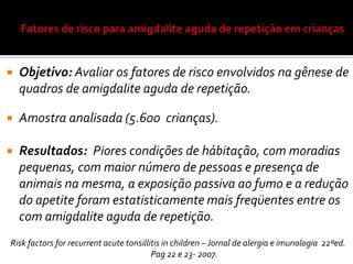 Colheita de ExsudadoPedir ao doente para respirar fundo 	com a boca abertaBaixar a língua com uma espátula