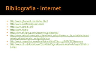 Presença de bolhas – permeabilidade da tuba auditiva.DiagnósticoClinicoOTITE MÉDIA AGUDA VIRALVírus Sincicial Respiratório, Adenovírus, Influenza A ou BOtalgiaFebre(nem sempre)Otoscopia: mbtimpanicahiperemiada com pequenas alterações do reflexo luminoso e aumento da vascularização do cabo do marteloMiringiteBolhosaTTO: antiinflamatório não hormonal, calor local.