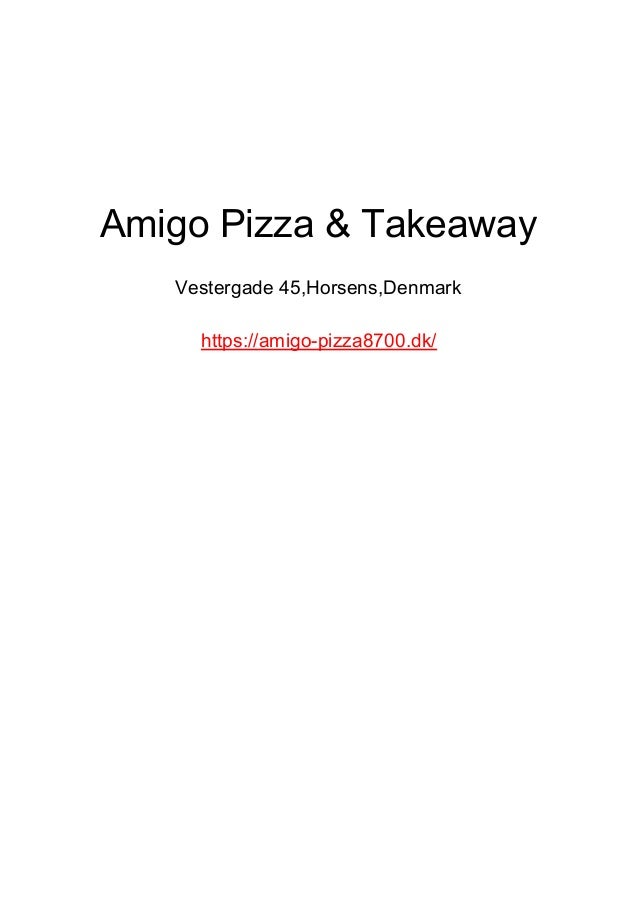 just eat amigos pizza