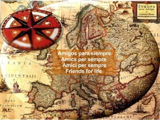 Amigos para siempre Amics per sempre  Amici per sempre Friends for life  