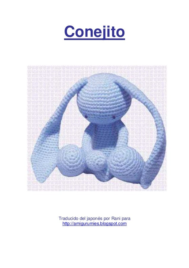 Amigurumi allien conejo alien