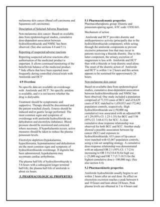 gabapentin and hydrochlorothiazide interactions