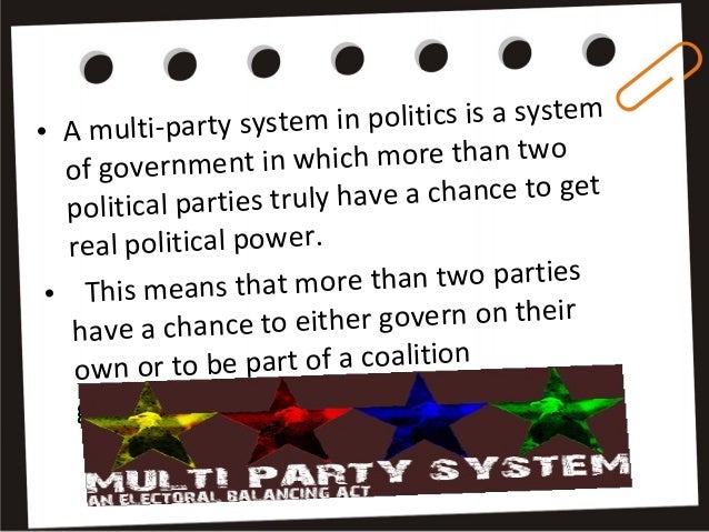 Role of multi-party in democracy